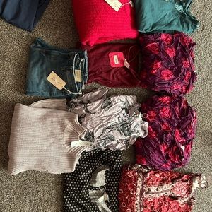 Lot of brand new clothes with tags